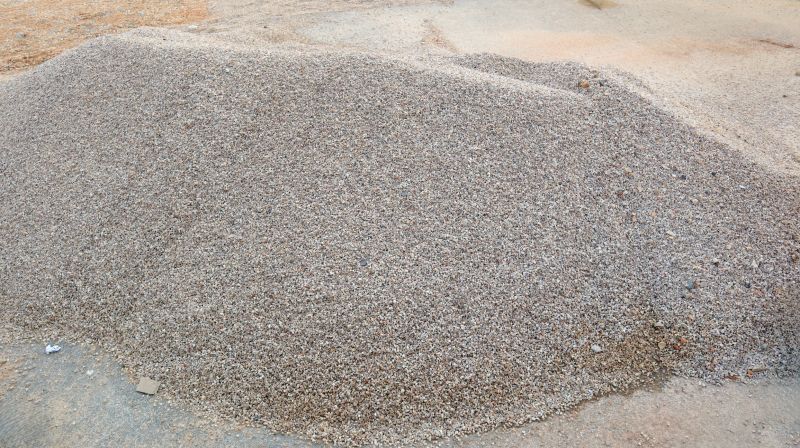 Bulk Gravel Stockpile